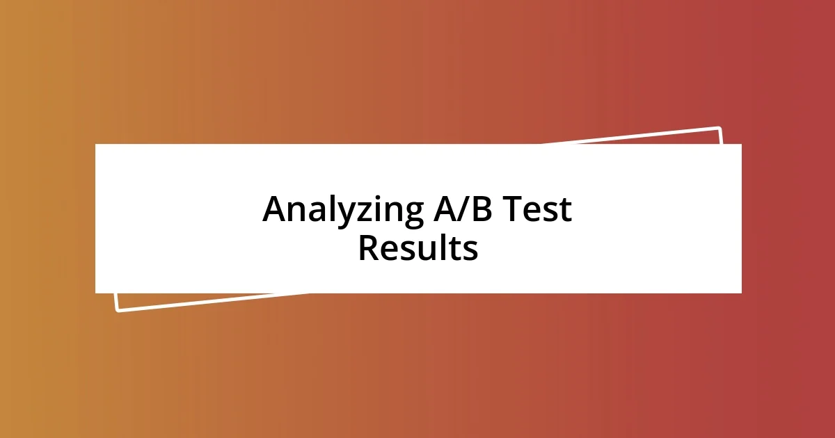 Analyzing A/B Test Results